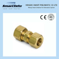 Pneumatic Quick Coupler Compression Copper Brass Aluminum Thermoplastic Tubing Union Elbow